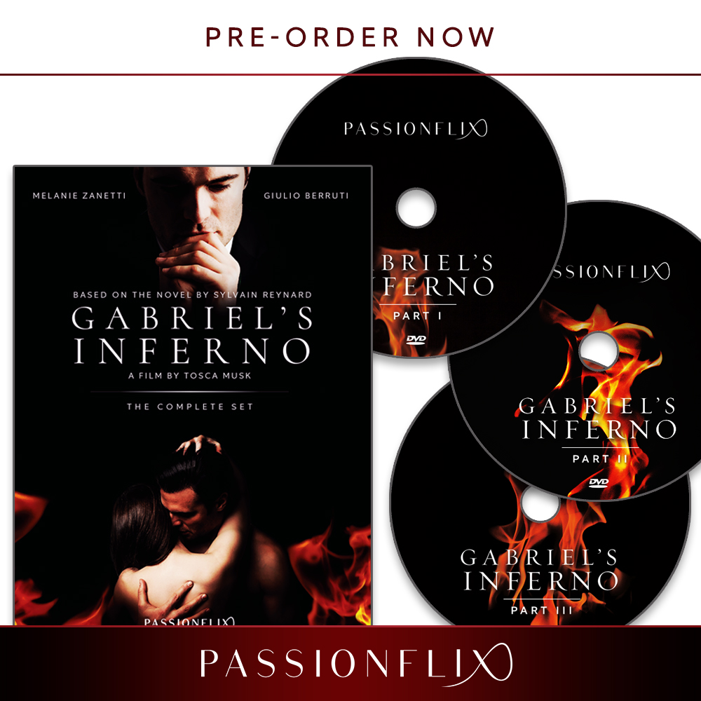 GabrielsInferno DVDs now available for Pre order Sylvain Reynard